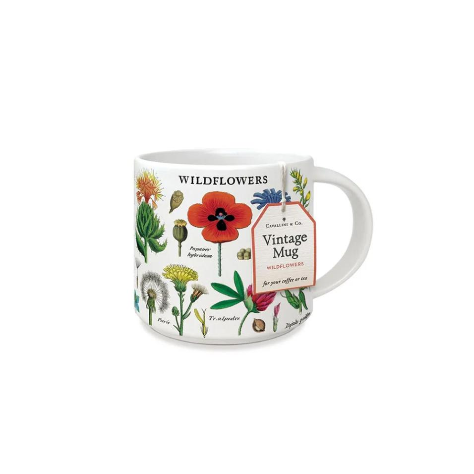 Caneca Cavallini 414ml Wildflowers