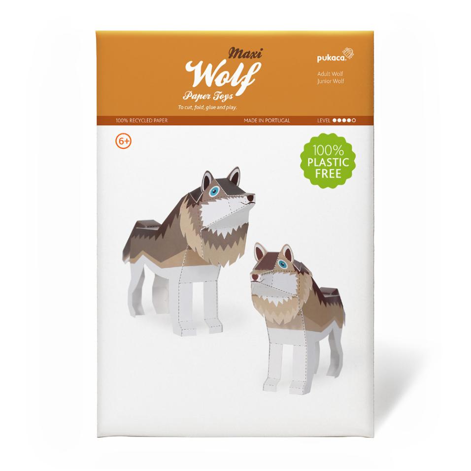 Paper Toys | Maxi Wolf