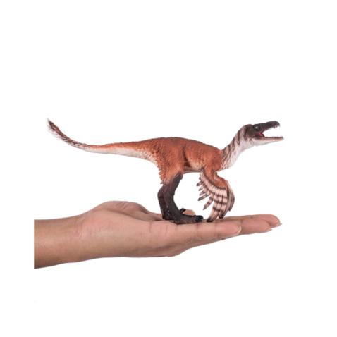 Troodon mandíbula articulável