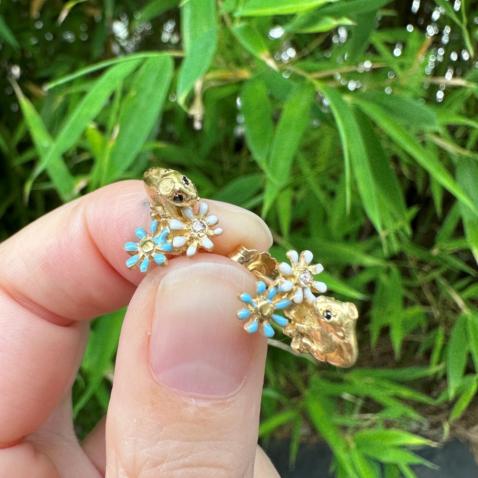 Brincos Picantes (azul)