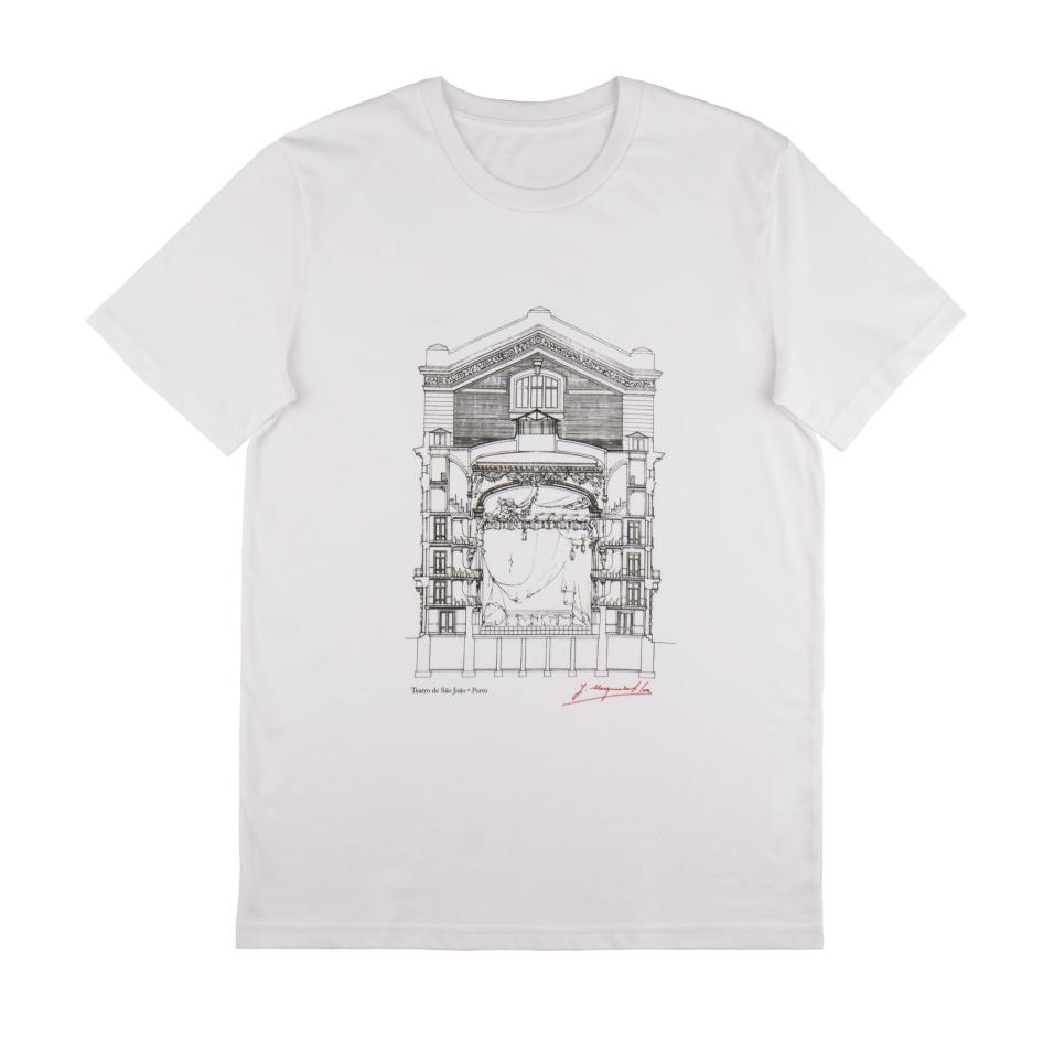 T-shirt Branca Orgânica | coleção FIMS