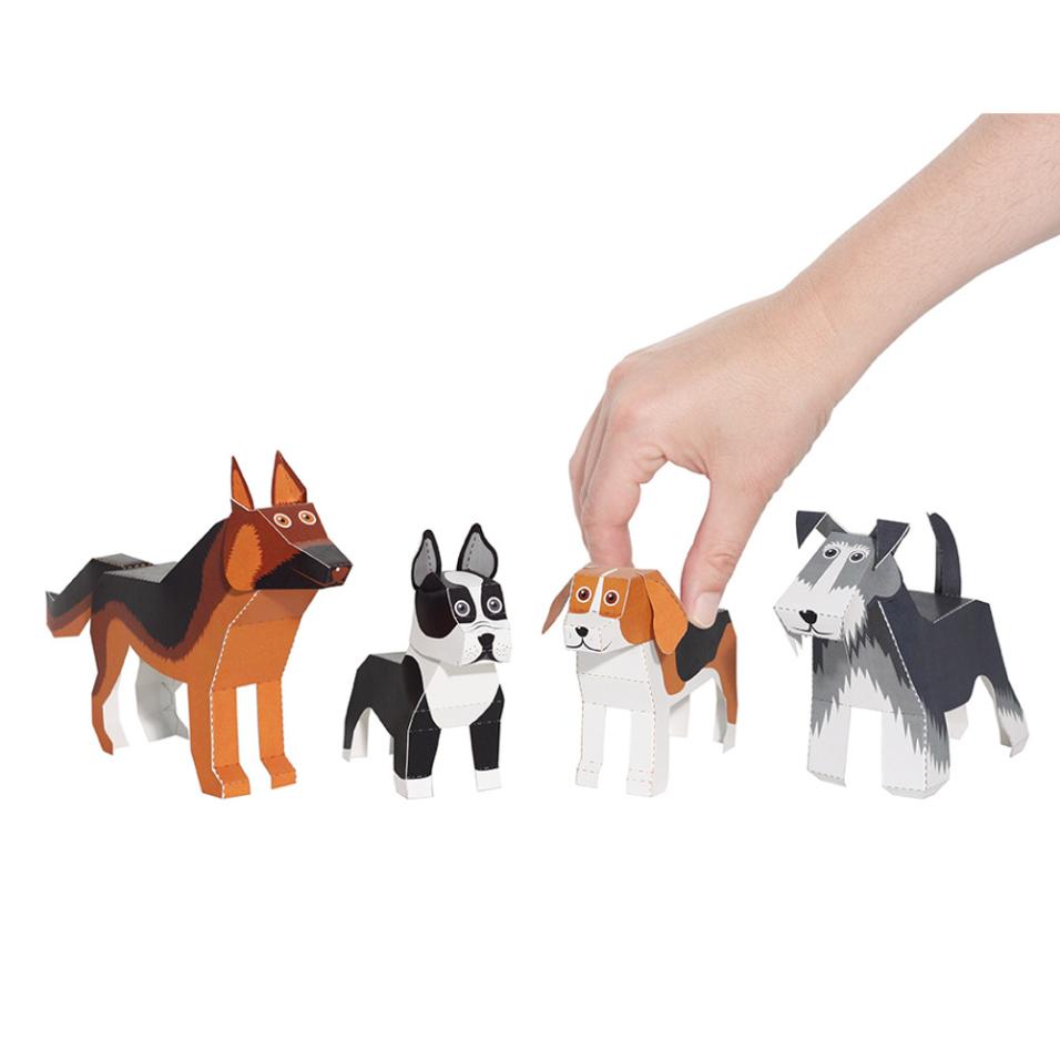 Paper Toys | Dogs