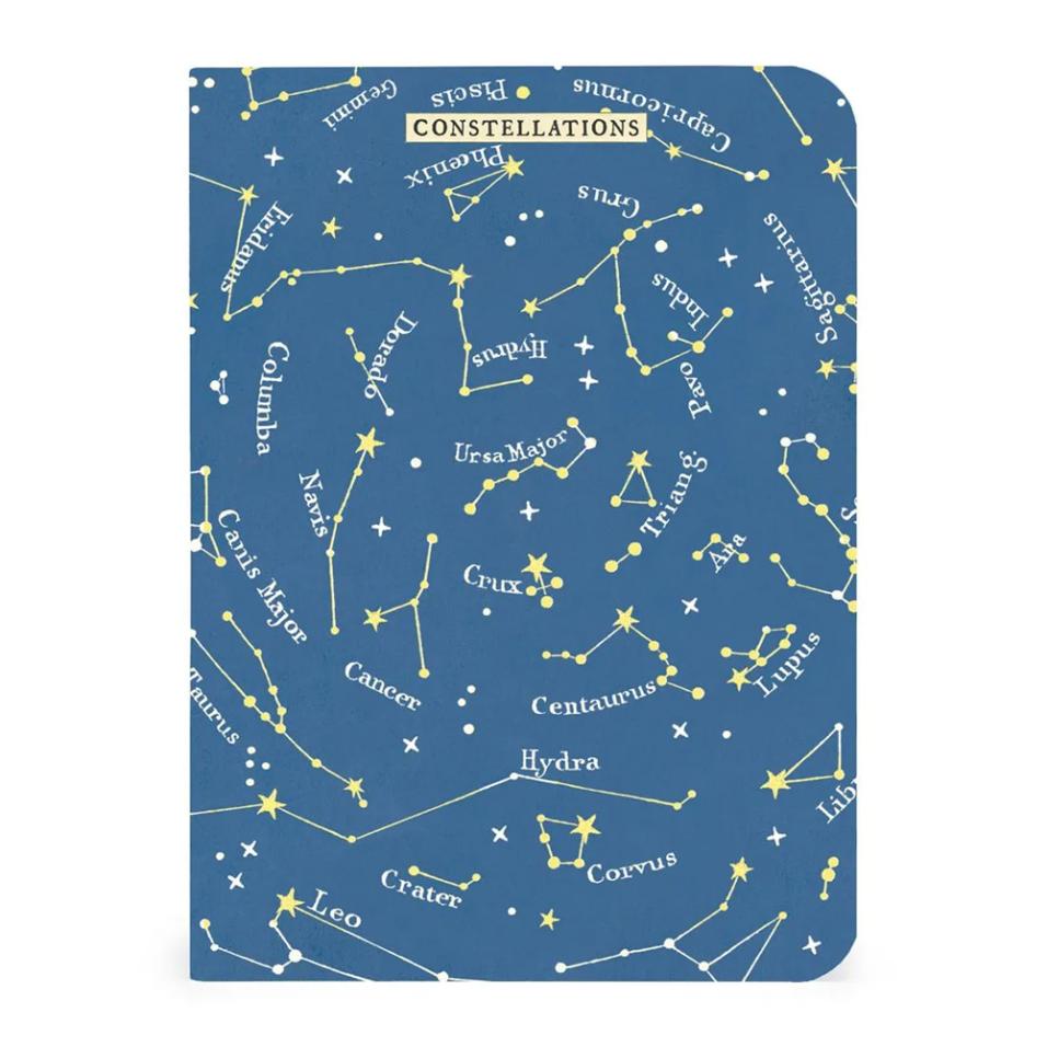 Mini caderno Cavallini 10x14cm c/3 Celestial