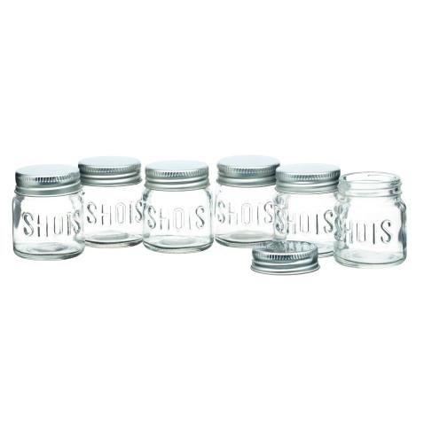 Conjunto de 6 mini frascos “Shots”