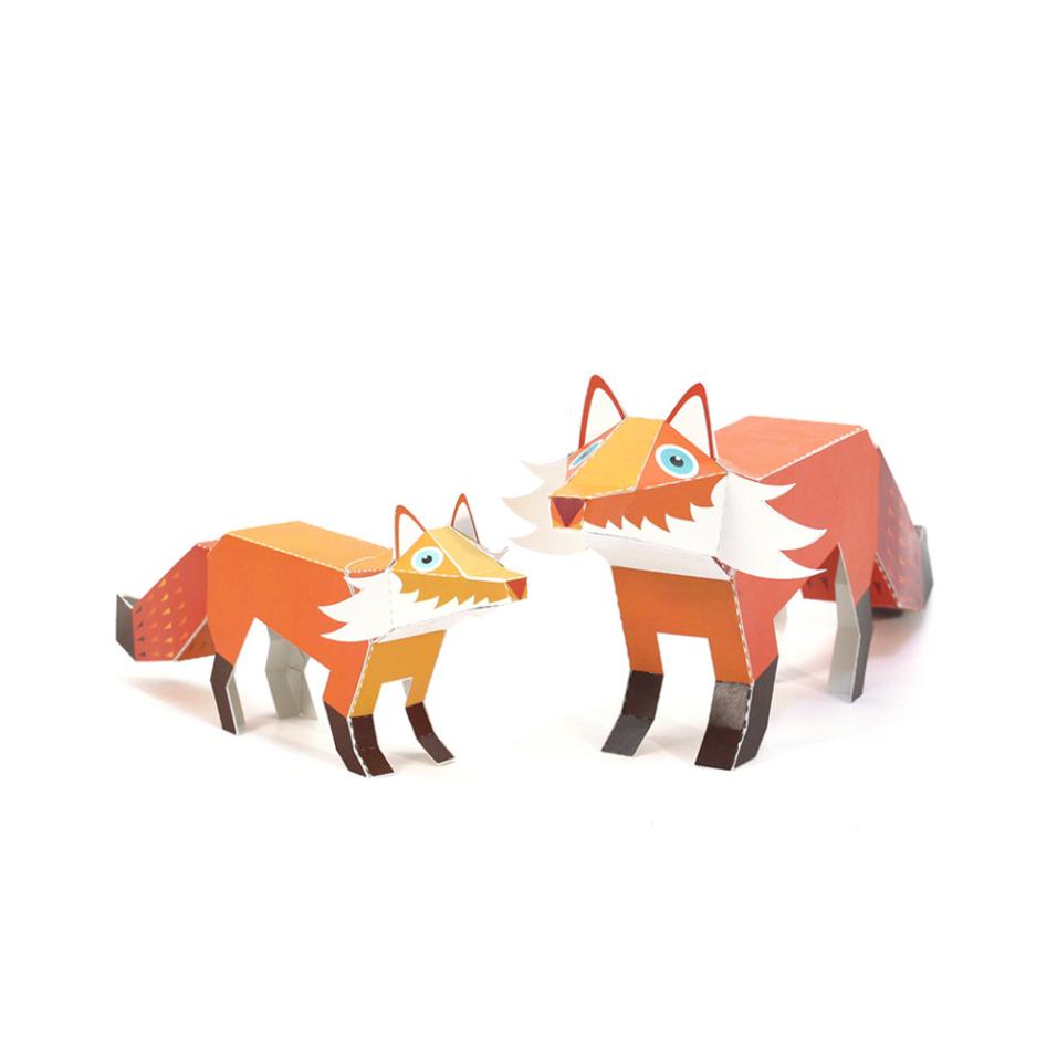 Paper Toys | Maxi Fox