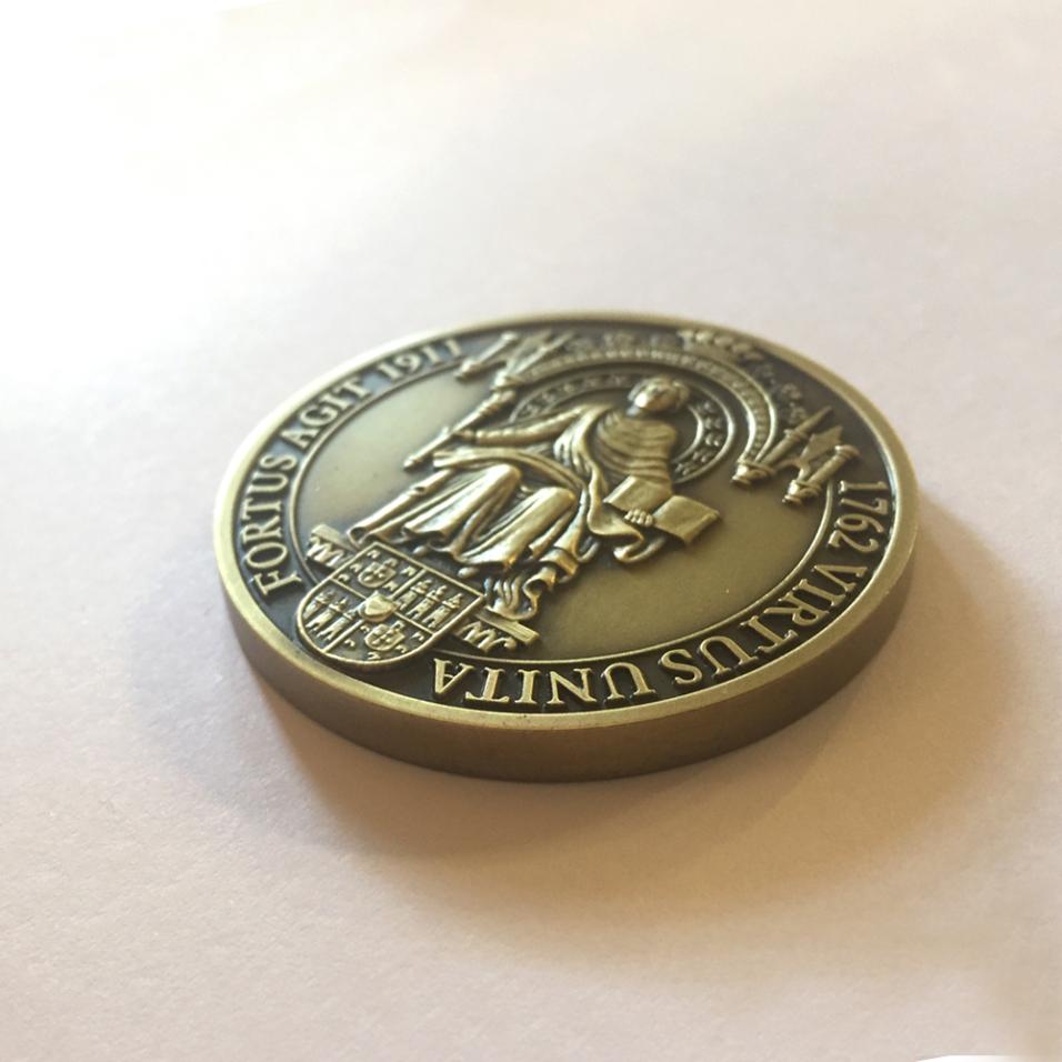 Medalha de bronze &ldquo;Minerva&rdquo;