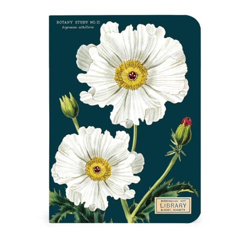 Mini caderno Cavallini 10x14cm c/3 Botany
