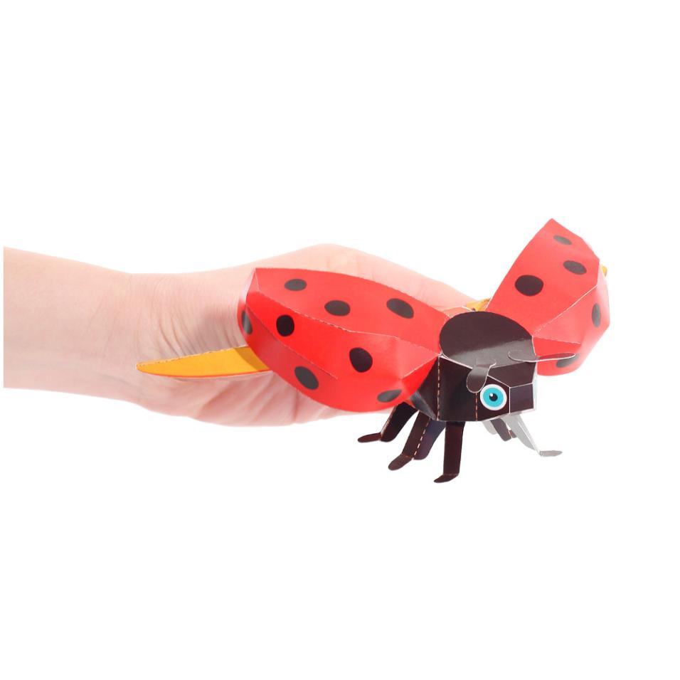 Movable Paper Toys | Ladybugs