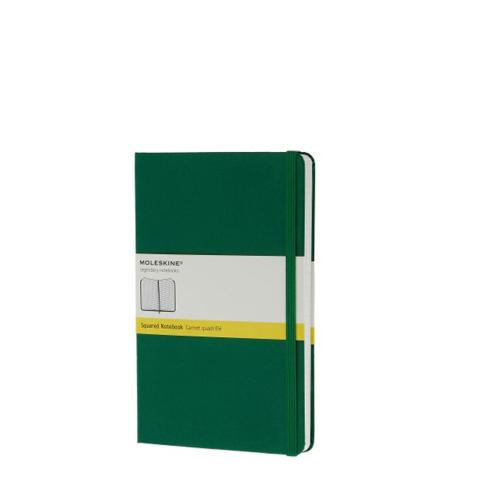 Bloco de Notas, Pocket (Quadriculado) Verde