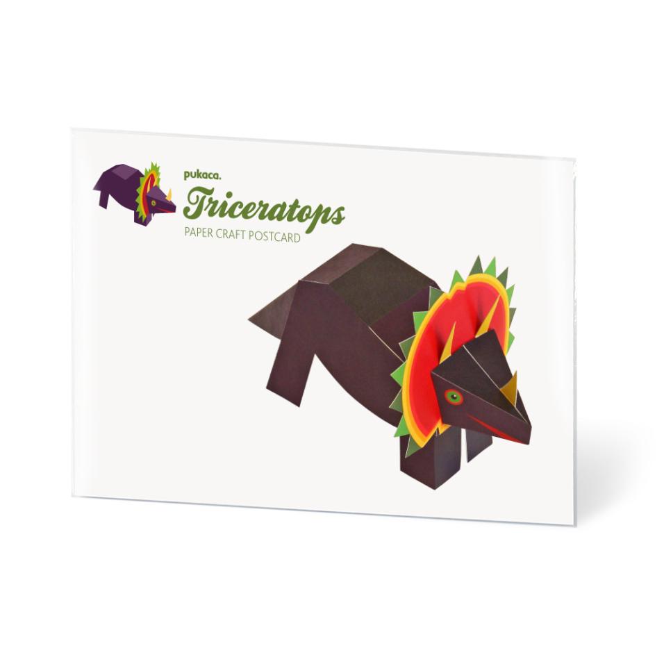 Postcard | Triceratops