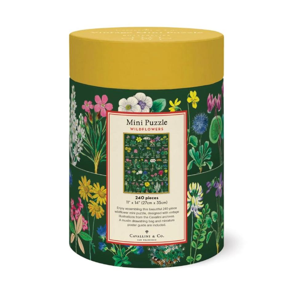 Puzzle Cavallini 240 pçs 27X35cm Wildflowers