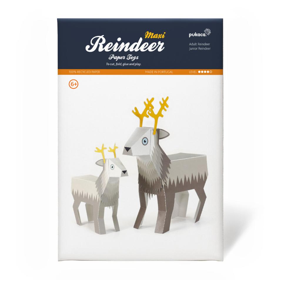 Paper Toys | Maxi Reindeer