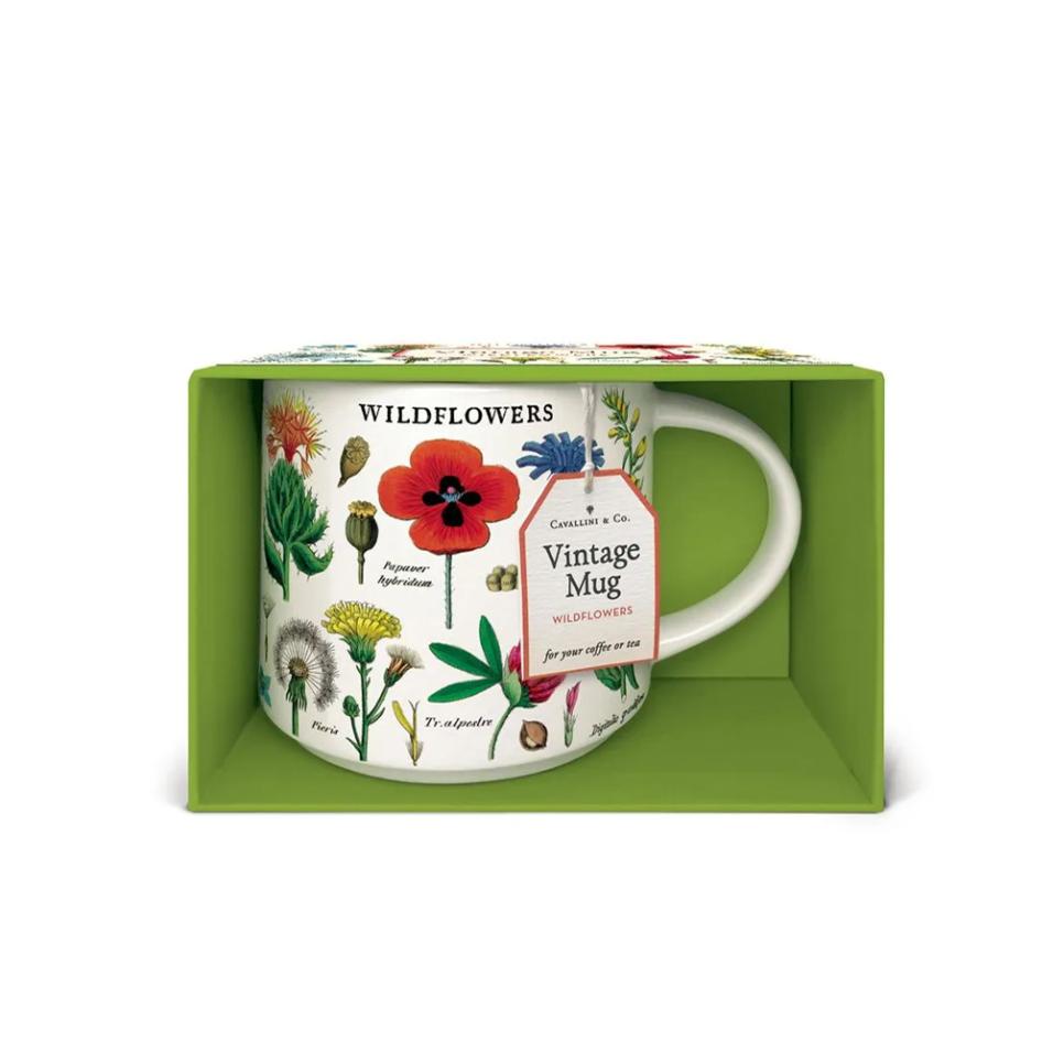 Caneca Cavallini 414ml Wildflowers