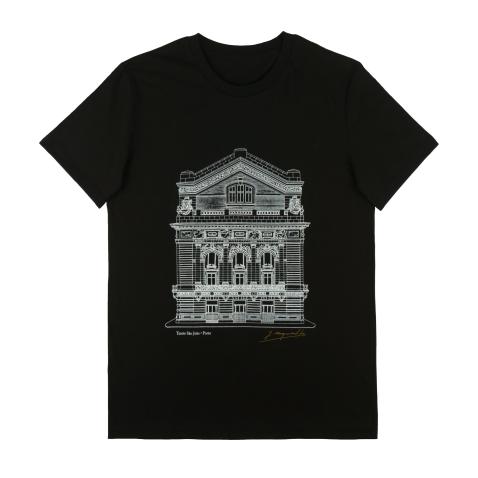 T-shirt Preta Orgânica | coleção FIMS