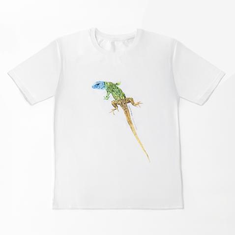 T-shirt organica Adulto| Lagarto-de-água
