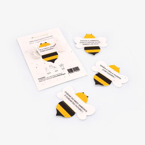 Abelhas para Plantar - Conjunto de 3