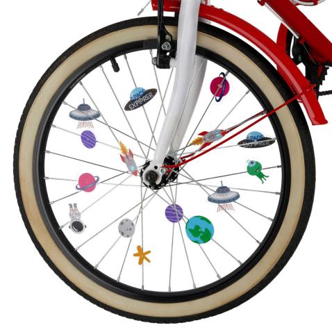 Conj. 30 decorações para bicicleta | Espaço