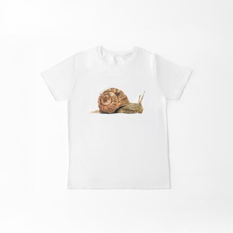 T-shirt organica Criança | Caracoleta
