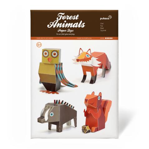 Paper Toys | Forest Animals