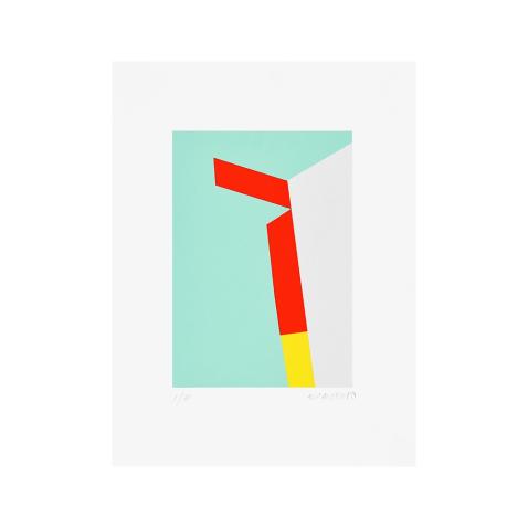 Rui Alberto, serigrafia B. (sem título) | Com Moldura