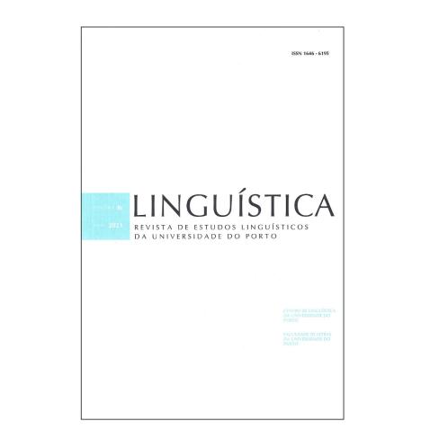 Linguística - Volume.16, Ano 2021