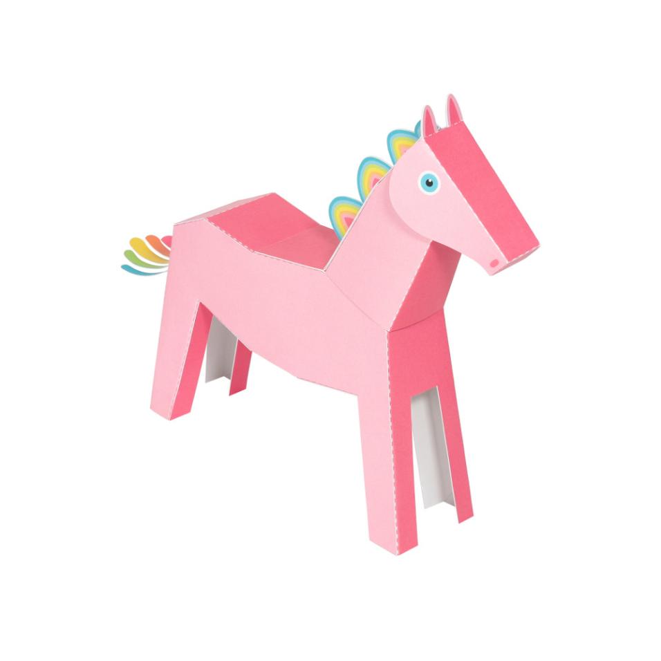 Paper Toys | Pegacorn White & Pink