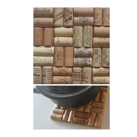Base “cascos” de rolhas