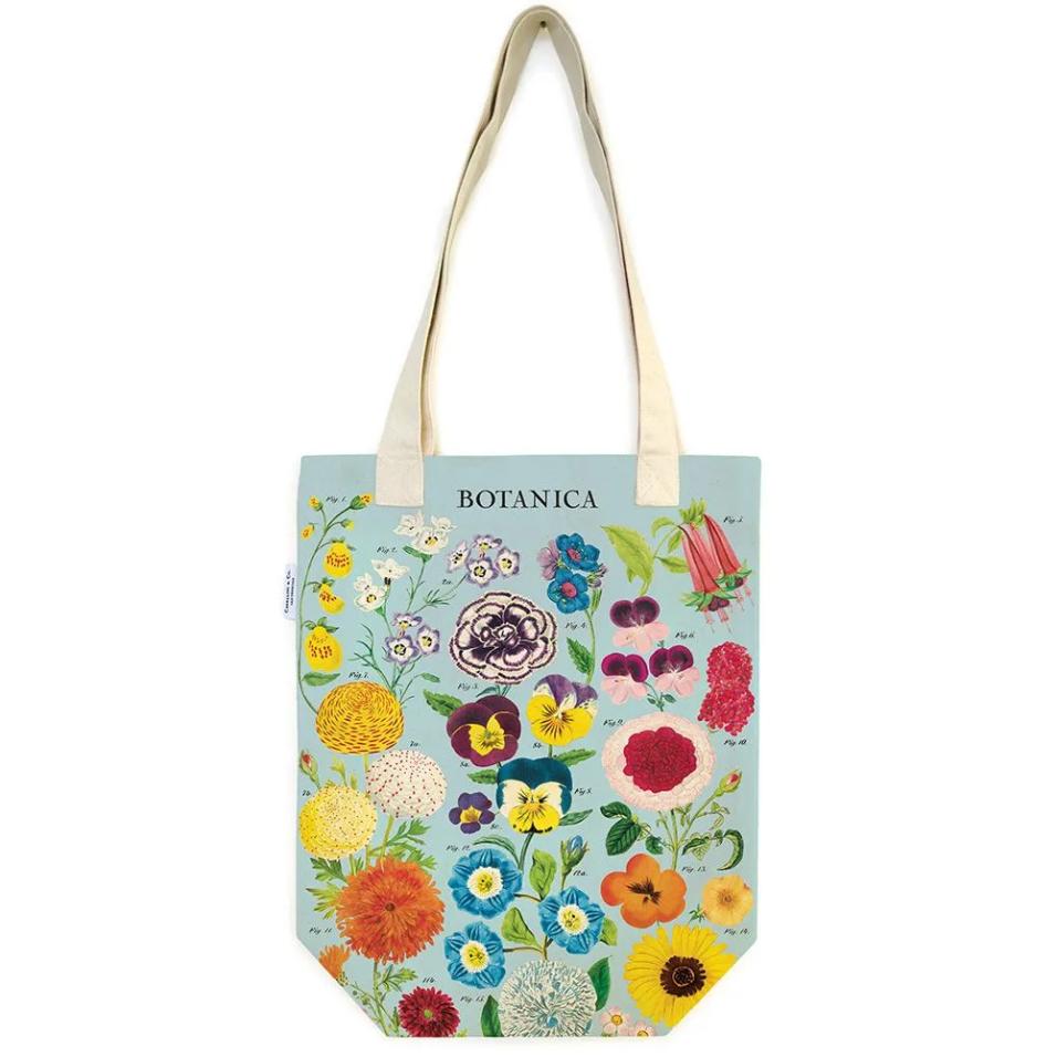 Tote Bag Cavallini 33x40.5cm Botanica