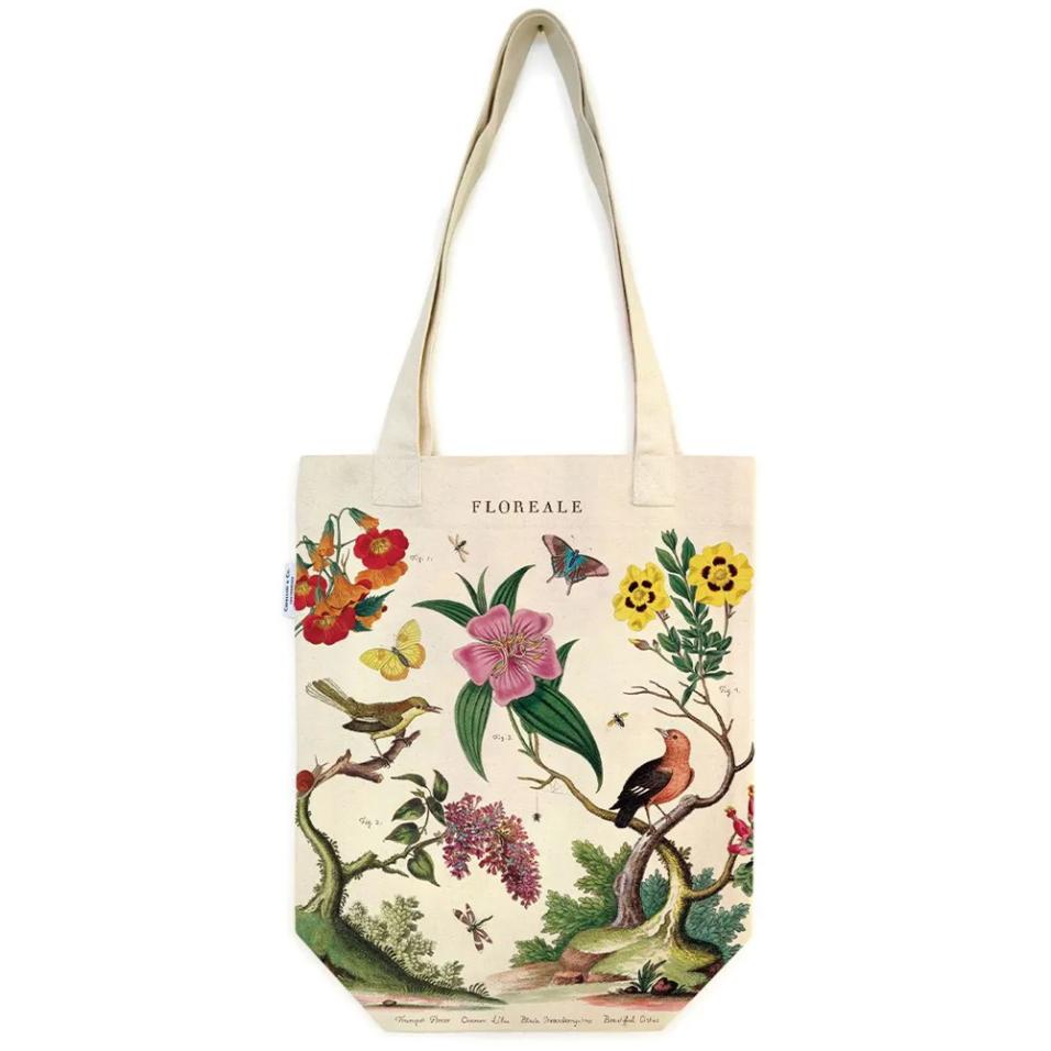 Tote Bag Cavallini 33x40.5cm Floreale