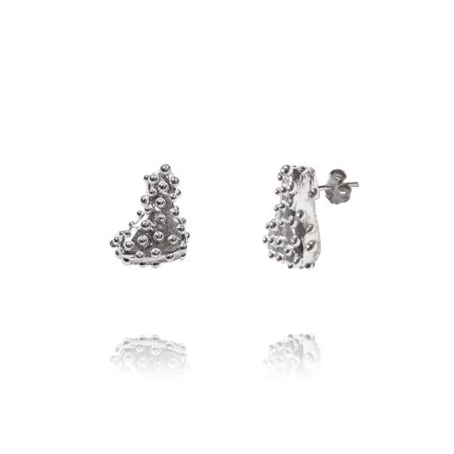 Ariel Silver Earrings - Stone | MJ. ARI.009.ER30