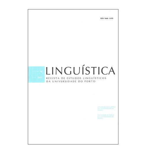 Linguística - Volume.16, Ano 2021