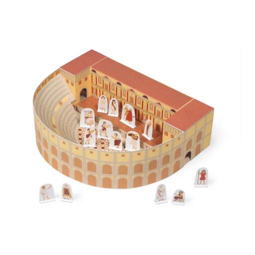 Roman Theater Paper Toy