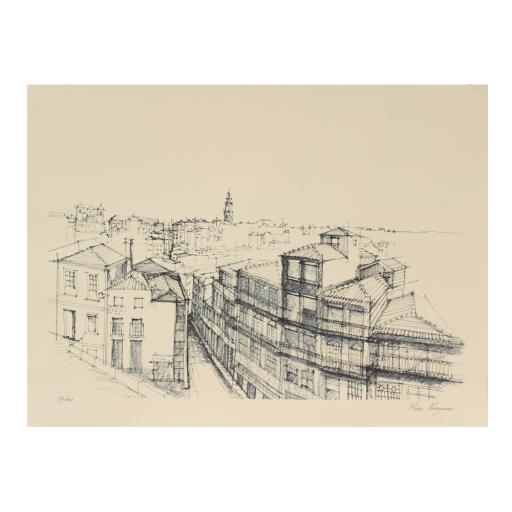Serigrafia “Porto visto da Sé”