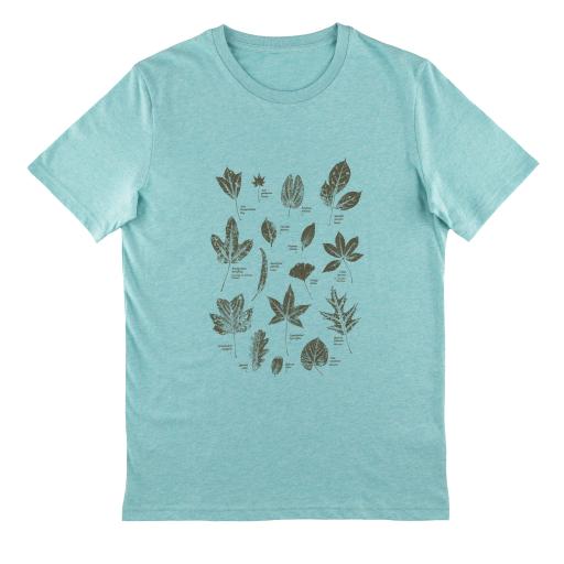 T-shirt organic folhas | Verde
